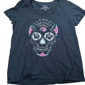 Womens Torrid sugar skull Day of the Dead t shirt